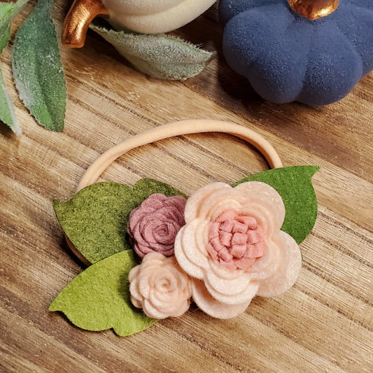 Baby floral headband