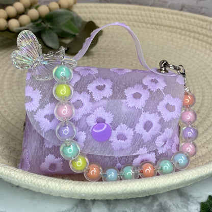 Darling Purse with Flowers