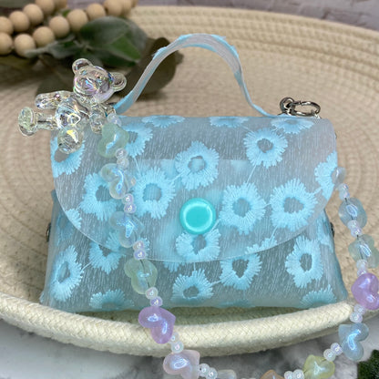 Darling Purse with Flowers