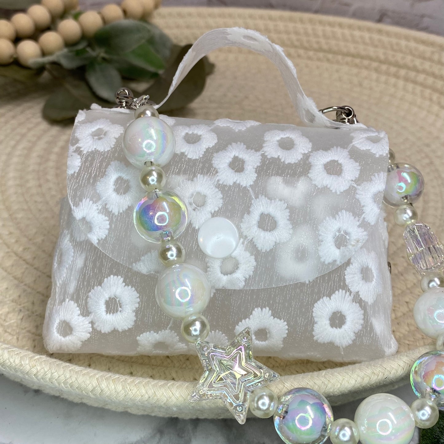 Darling Purse with Flowers