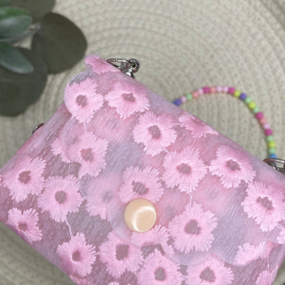 Scalloped Purse with Flowers