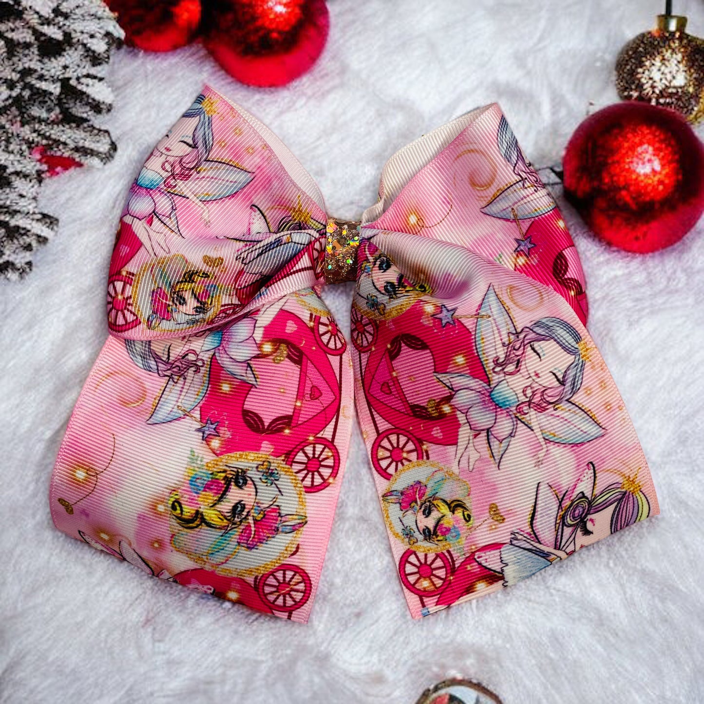 Pink Fairy Bow